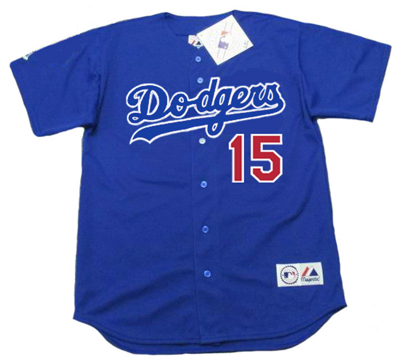 Los Angeles Dodgers Shawn MLB jersey front view