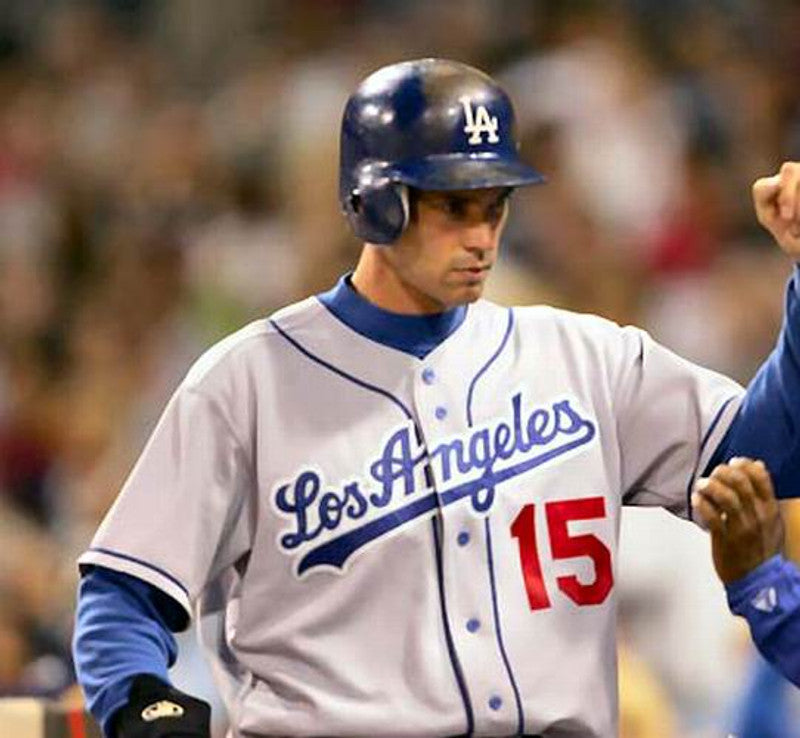 Los Angeles Dodgers Shawn MLB jersey front view