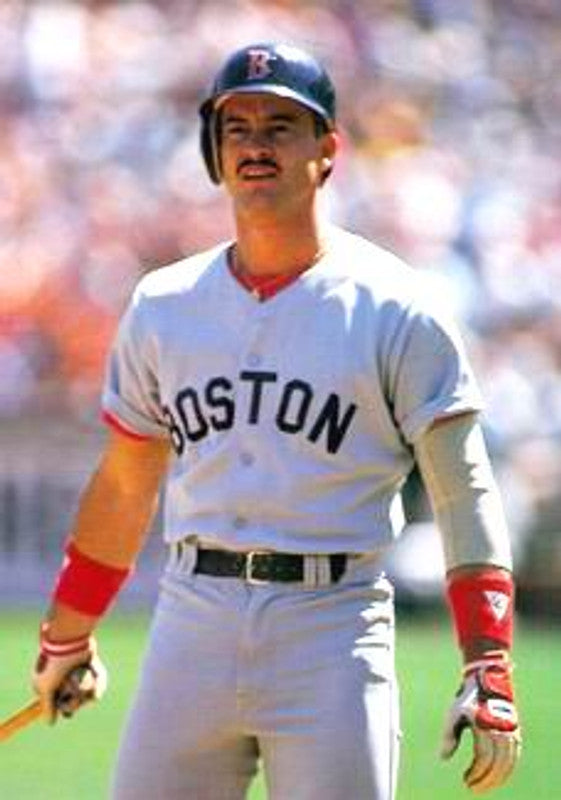 Boston Red Sox Mike Greenwell Cooperstown MLB jersey front view