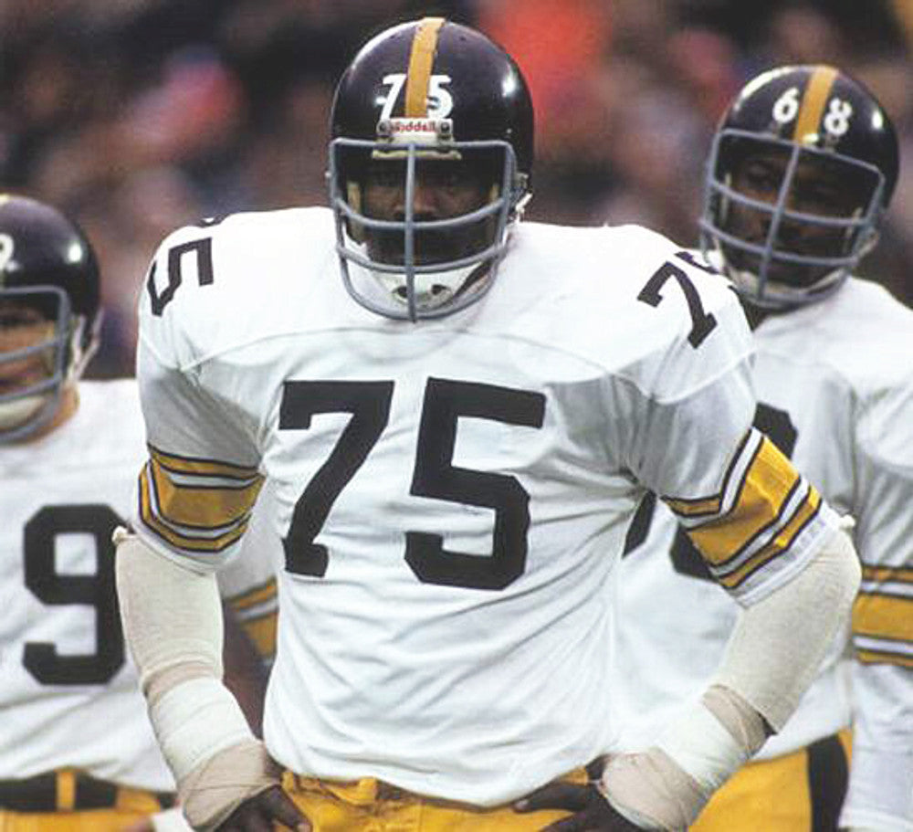 Pittsburgh Steelers Joe Greene NFL jersey front view