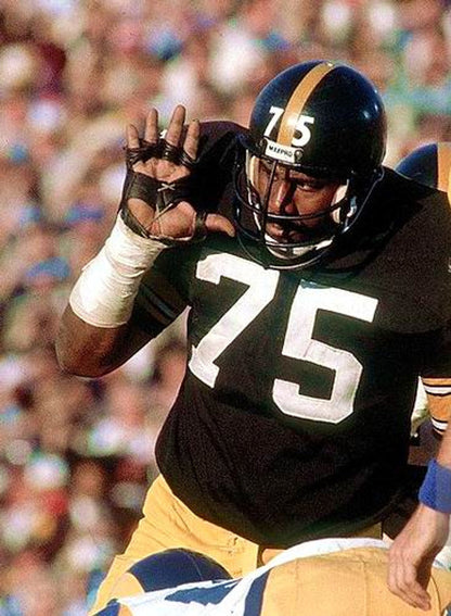 Pittsburgh Steelers Joe Greene NFL jersey front view