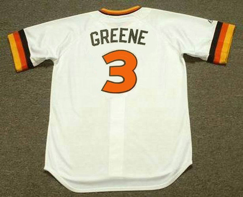 San Diego Padres Khalil Greene 1980s MLB jersey front view