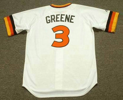 San Diego Padres Khalil Greene 1980s MLB jersey front view