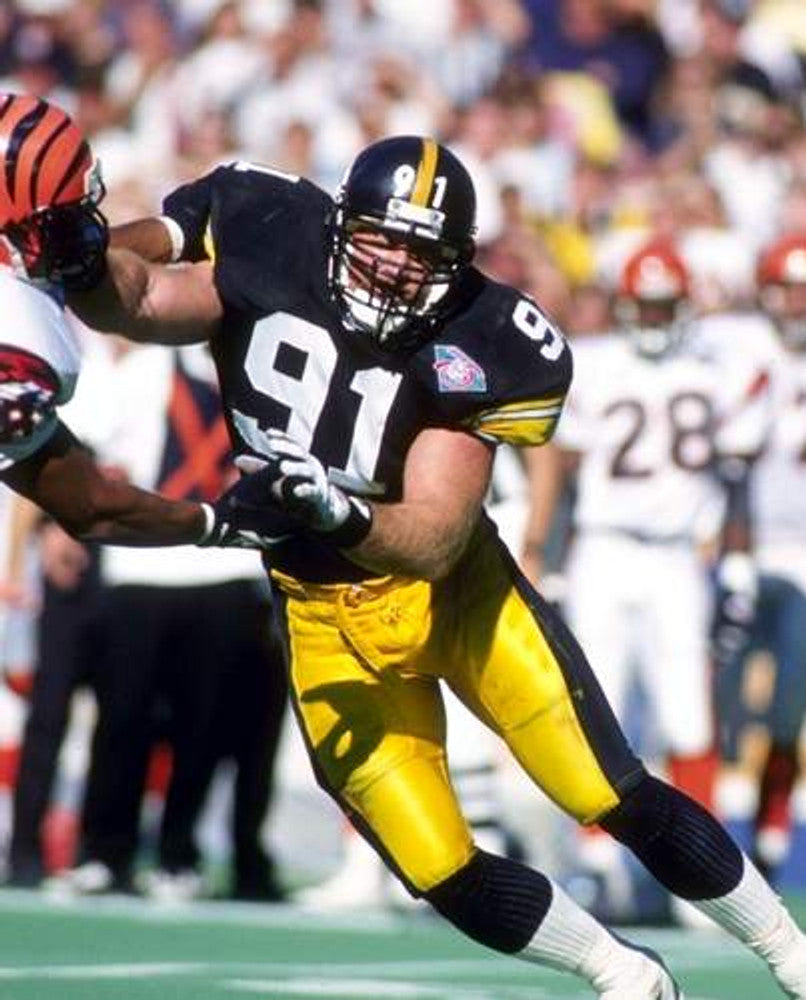Pittsburgh Steelers Kevin Greene NFL jersey front view