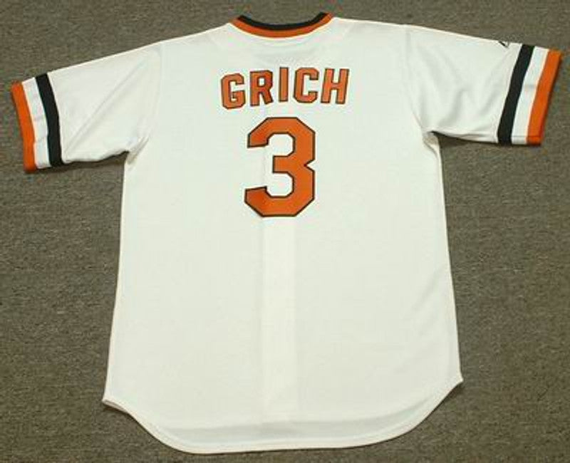 Baltimore Orioles Bobby Grich Cooperstown MLB jersey front view
