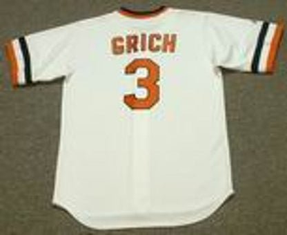 Baltimore Orioles Bobby Grich Cooperstown MLB jersey front view