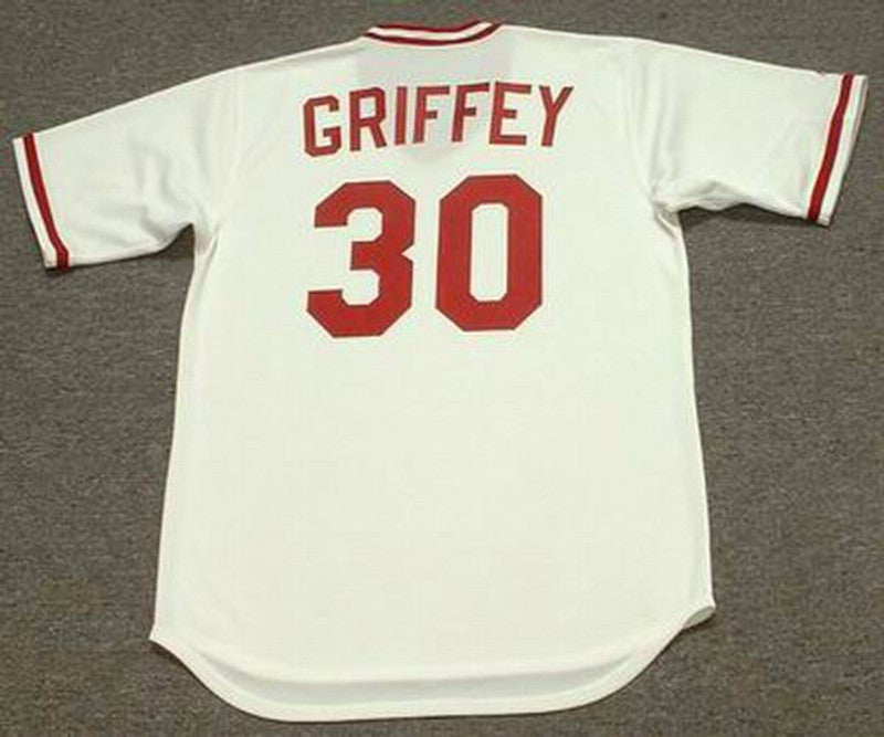 Cincinnati Reds Ken Griffey Cooperstown MLB jersey front view