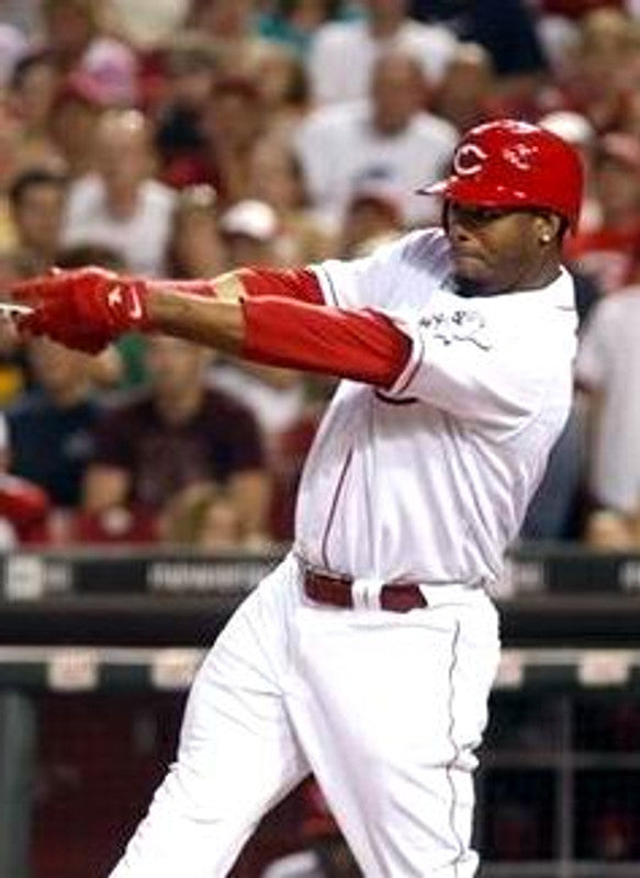 Cincinnati Reds Ken Griffey Jr 1970s MLB jersey front view