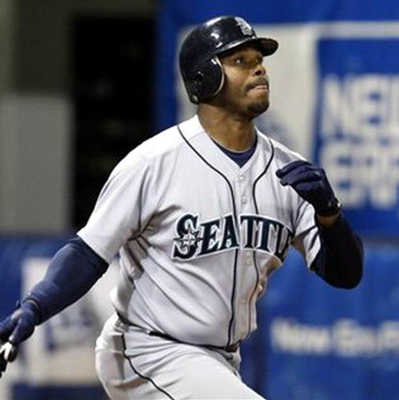 Seattle Mariners Name Number MLB jersey front view