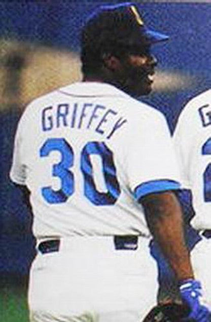 Seattle Mariners Ken Griffey Cooperstown MLB jersey front view