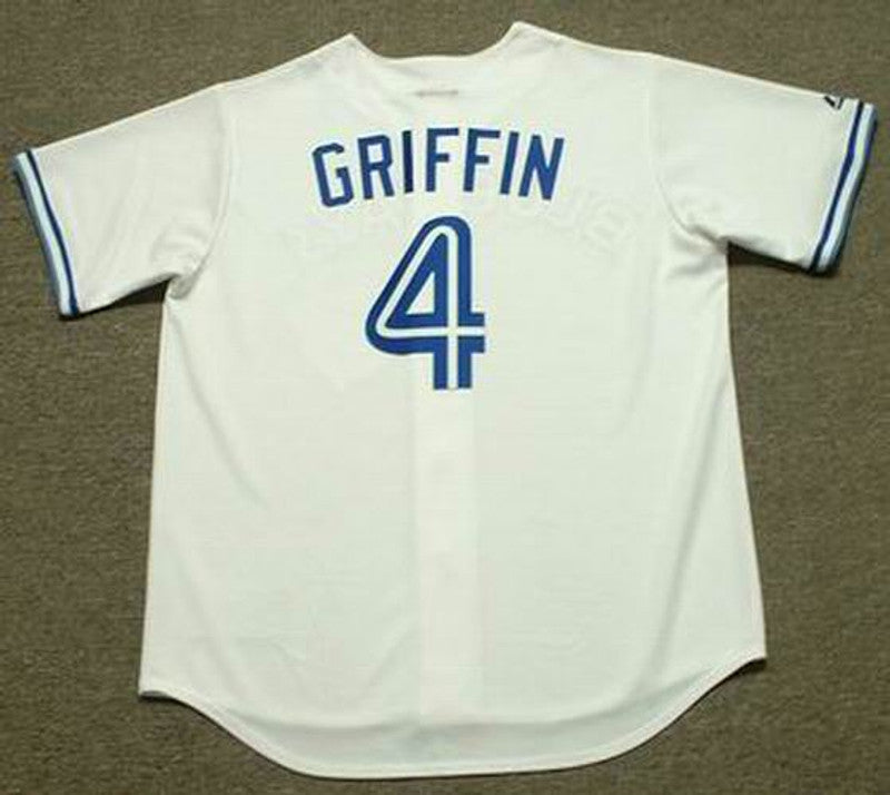 Toronto Blue Jays Alfredo Griffin Cooperstown MLB jersey front view
