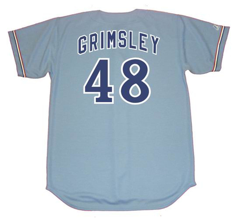 Montreal Expos Ross Grimsley Cooperstown MLB jersey front view