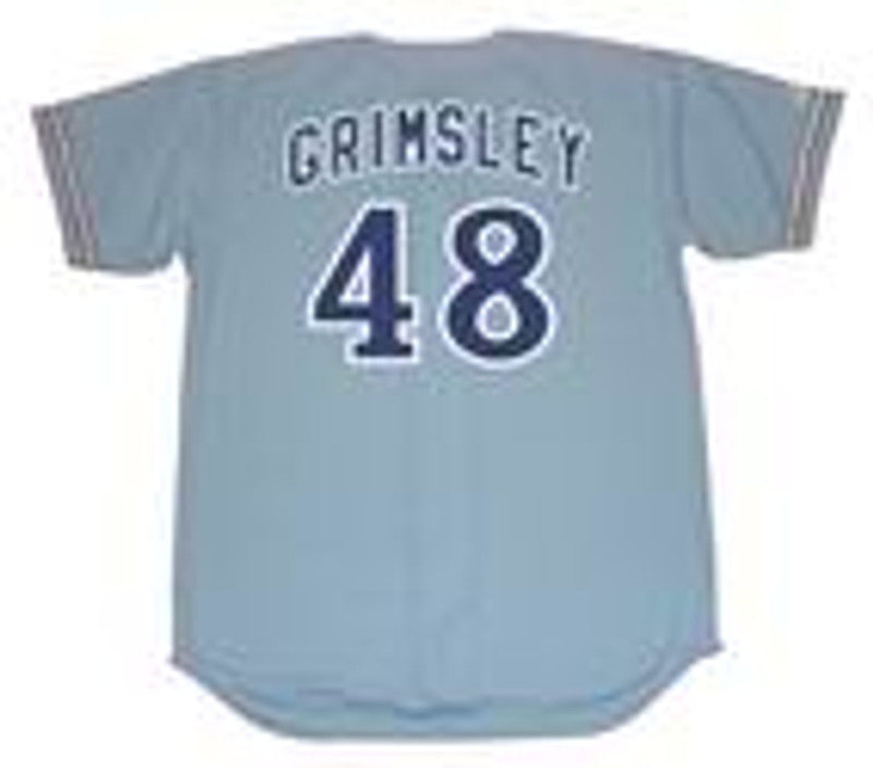 Montreal Expos Ross Grimsley Cooperstown MLB jersey front view