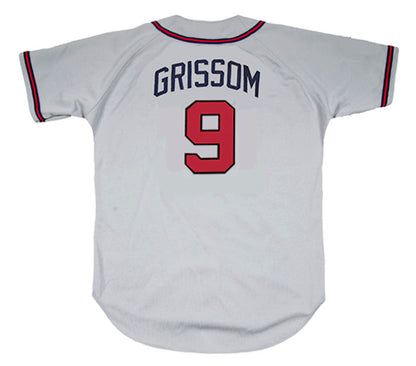 Atlanta Braves Marquis Grissom MLB jersey front view