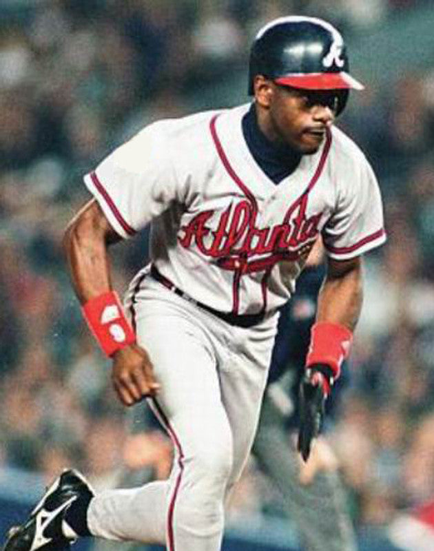 Atlanta Braves Marquis Grissom MLB jersey front view