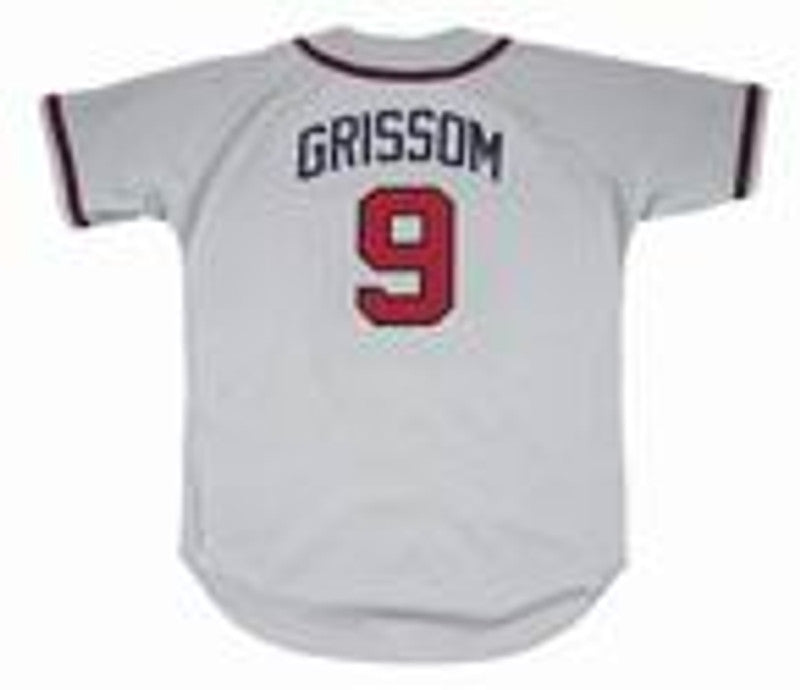 Atlanta Braves Marquis Grissom MLB jersey front view