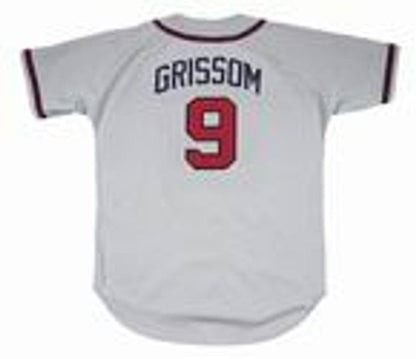 Atlanta Braves Marquis Grissom MLB jersey front view