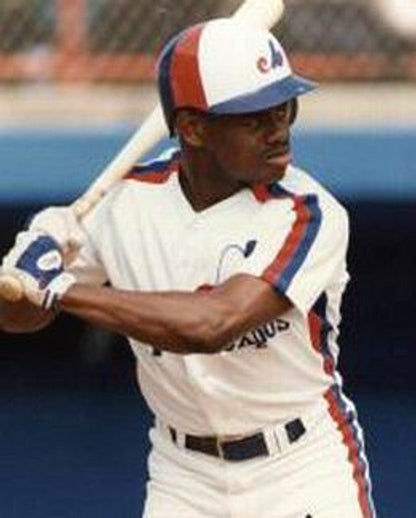 Montreal Expos Marquis Grissom Cooperstown MLB jersey front view