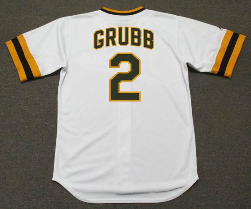 San Diego Padres Johnny Grubb Cooperstown MLB jersey front view