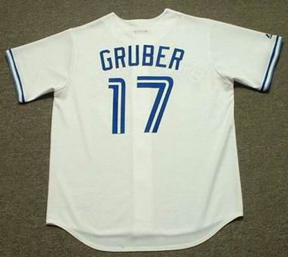 Toronto Blue Jays Gruber Cooperstown MLB jersey front view