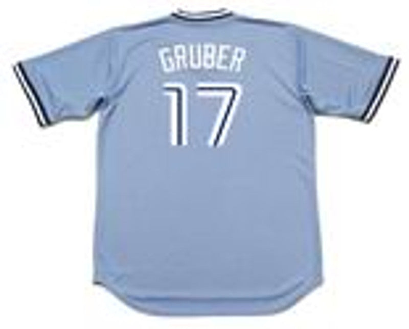 Toronto Blue Jays Gruber Cooperstown MLB jersey front view