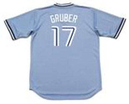 Toronto Blue Jays Gruber Cooperstown MLB jersey front view