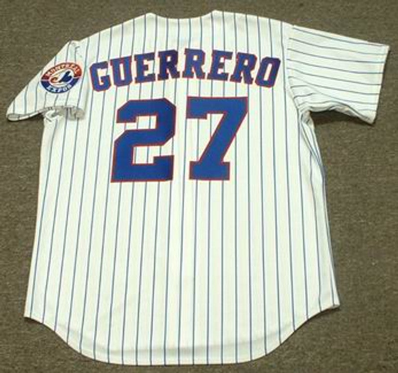 Montreal Expos Vladimir Guerrero MLB jersey front view