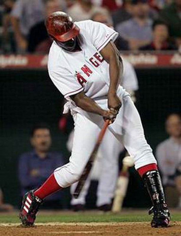 Vladimir Guerrero Anaheim Angels 2004 Home Throwback Baseball Jersey jersey front view