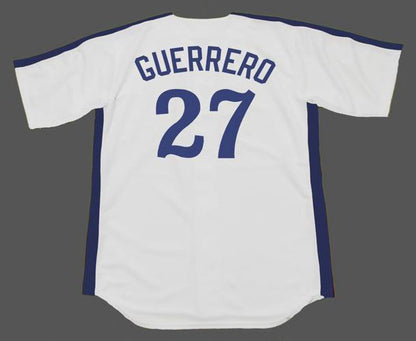 Montreal Expos Vladimir Guerrero 1980s Cooperstown MLB jersey front view