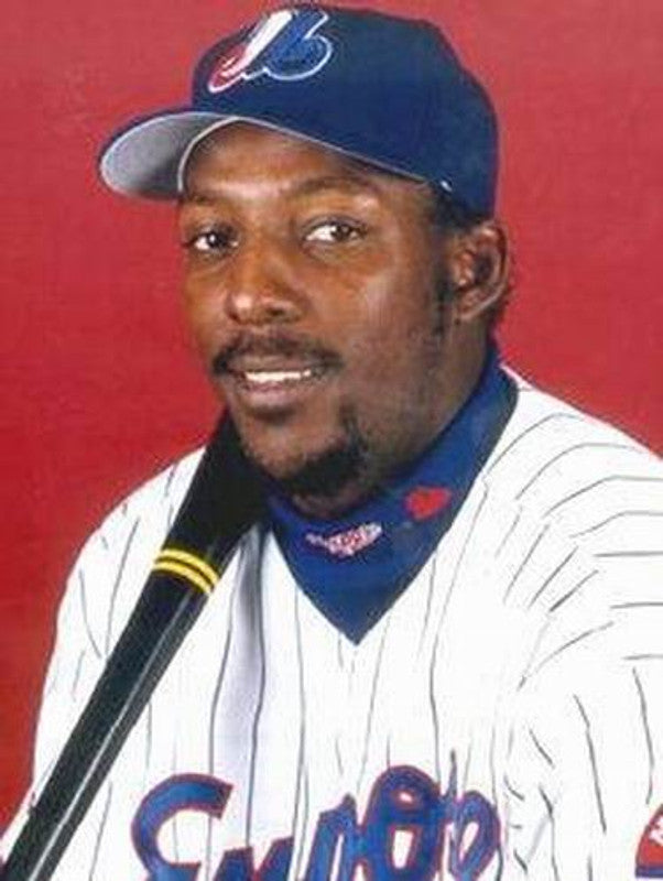 Montreal Expos Vladimir Guerrero 1980s Cooperstown MLB jersey front view