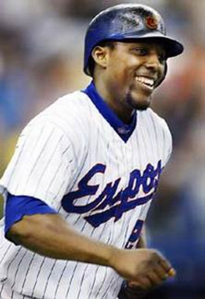 Montreal Expos Vladimir Guerrero MLB jersey front view