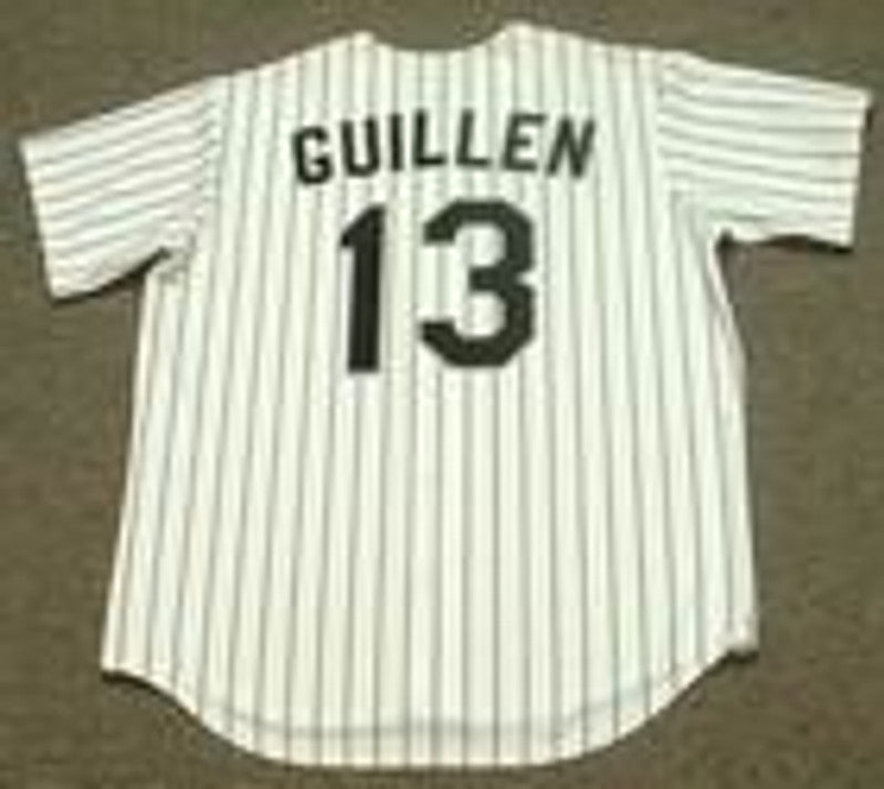 Chicago White Sox Ozzie Guillen MLB jersey front view