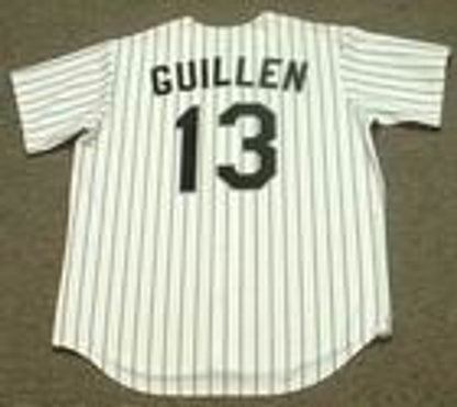 Chicago White Sox Ozzie Guillen MLB jersey front view