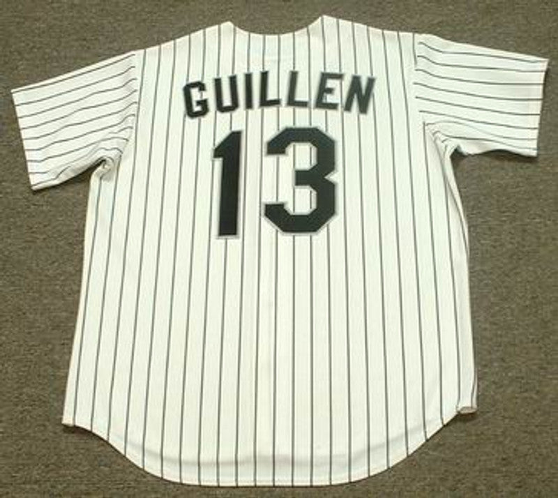 Chicago White Sox Ozzie Guillen MLB jersey front view