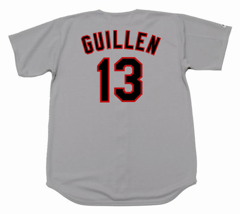 Chicago White Sox Ozzie Guillen MLB jersey front view