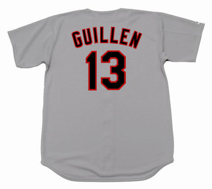 Chicago White Sox Ozzie Guillen MLB jersey front view