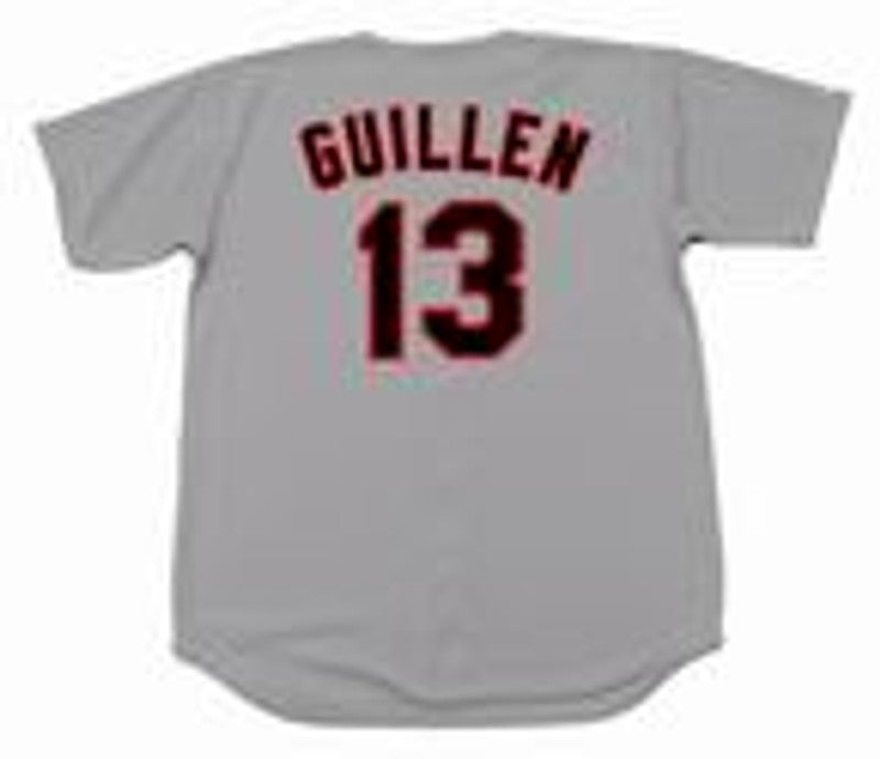 Chicago White Sox Ozzie Guillen MLB jersey front view