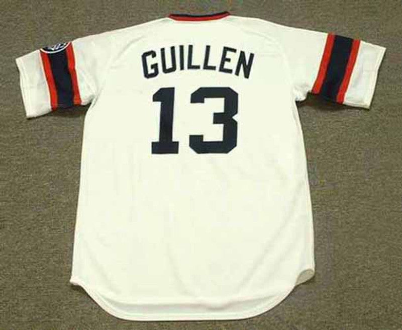 Chicago White Sox Ozzie Guillen MLB jersey front view