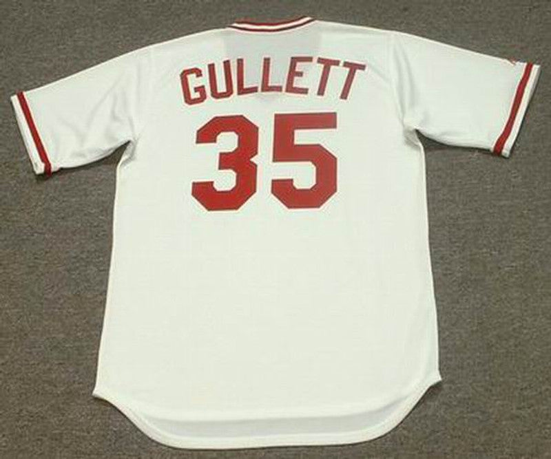 Cincinnati Reds Don Gullett Cooperstown MLB jersey front view