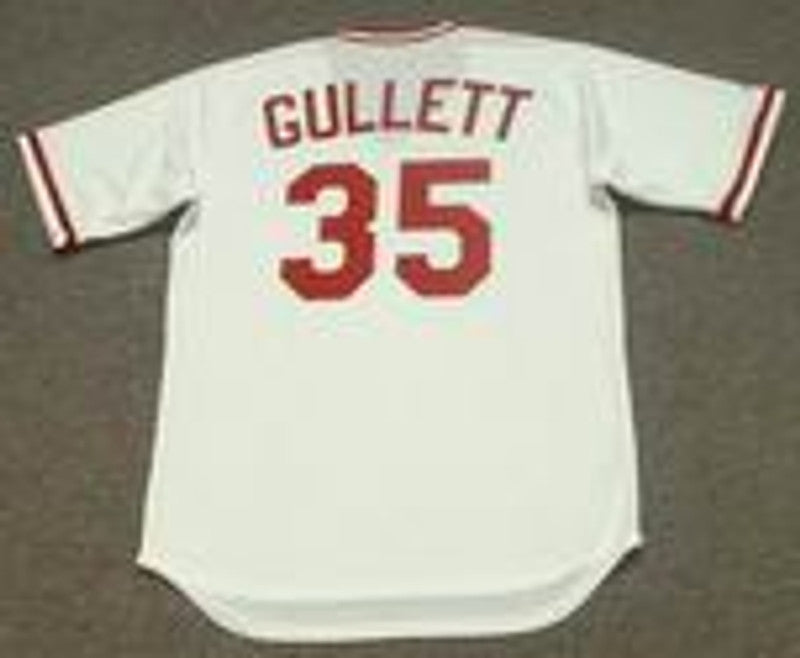Cincinnati Reds Don Gullett Cooperstown MLB jersey front view