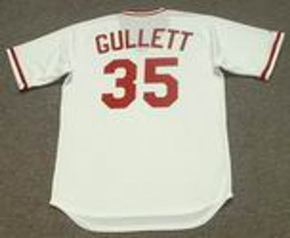 Cincinnati Reds Don Gullett Cooperstown MLB jersey front view