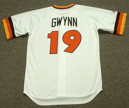 San Diego Padres Tony Gwynn Cooperstown MLB jersey front view