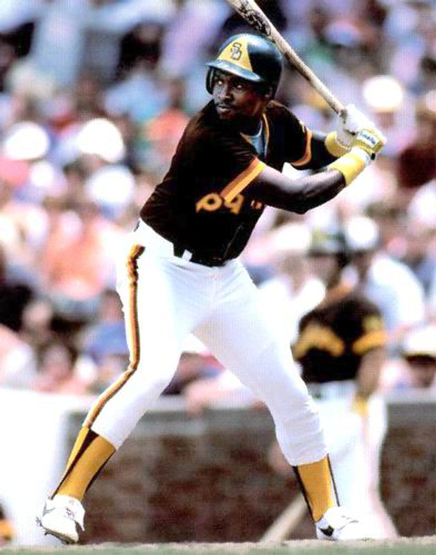 San Diego Padres 1980s Cooperstown Name Number MLB jersey front view