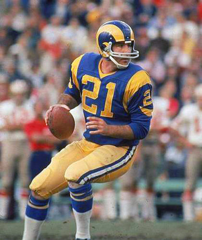 Los Angeles Rams John Hadl NFL jersey front view