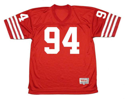 San Francisco 49ers Charles Haley NFL jersey front view
