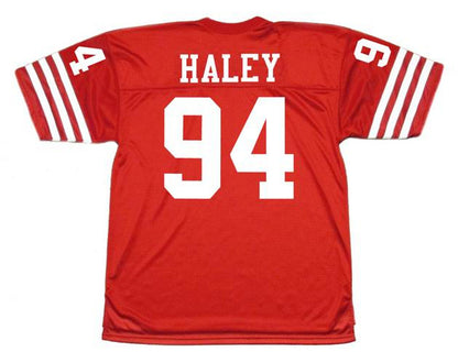 San Francisco 49ers Charles Haley NFL jersey front view