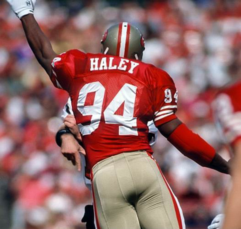 San Francisco 49ers Charles Haley NFL jersey front view