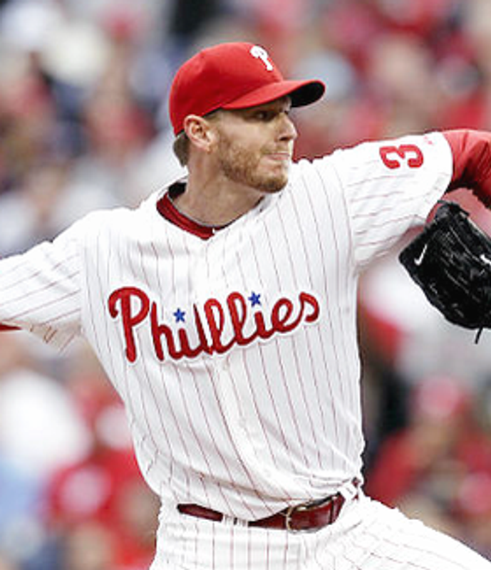 Philadelphia Phillies Name Number MLB jersey front view