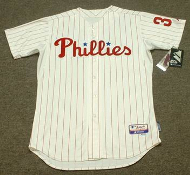 Philadelphia Phillies Roy Halladay Cool Base MLB jersey front view