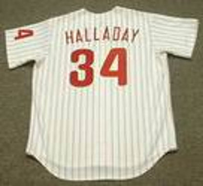 Philadelphia Phillies Roy Halladay MLB jersey front view